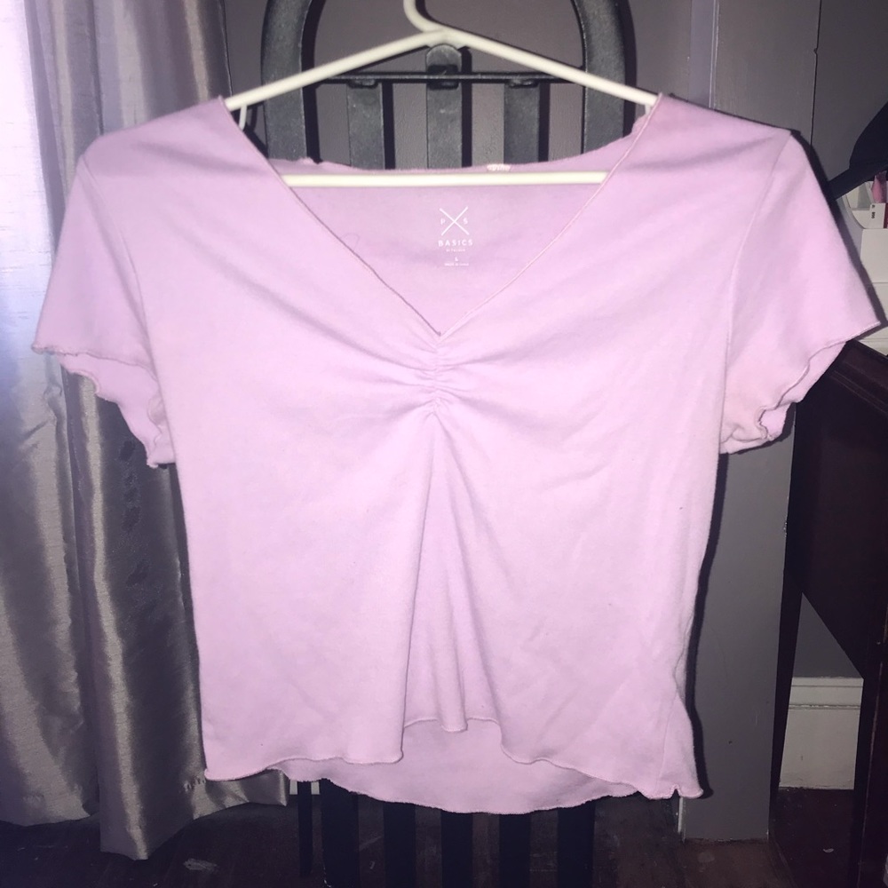 Pacsun basics purple t shirt
